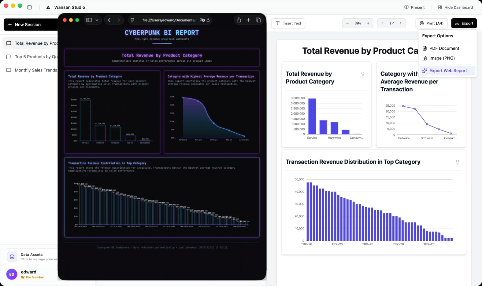 Cyberpunk Web Export